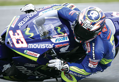 � ������ ������ ��� �� Moto GP �������� ���� ����� ��� Jerez ���� 10 ��������. �� ��� 